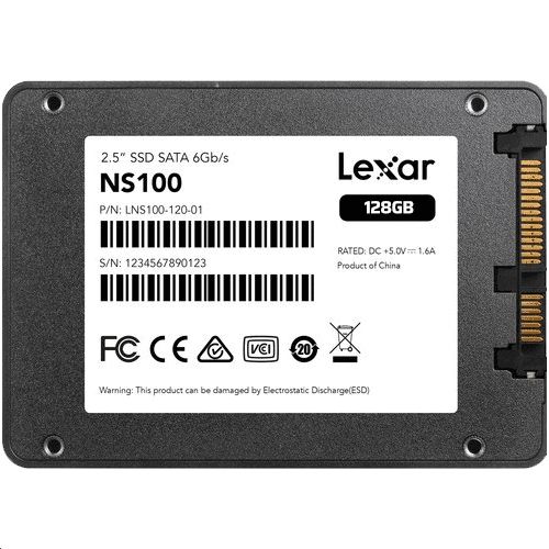 Lexar® NS100 2.5” SATA III (6Gb/s) SSD