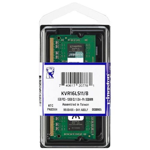 Kingston 8GB DDR3L DDR3 12800 Laptop Ram 1600MHz