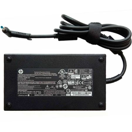 HP 19.5V 10.3A 200W Blue Pin AC Adapter for hp OMEN Pavilion Gaming 15 16 17 G5 G6 G7 G8 Victus 15 16 HP ZBook 17 G3 G4 G5 Laptop Series, OMEN 15 16 15t 17 17t Envy 15