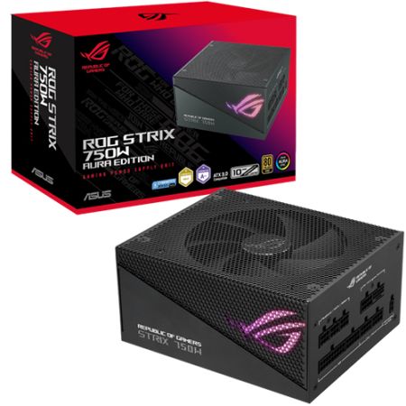Asus ROG Strix Gold Aura Edition 750W 80 Plus Gold Certified Fully Modular Power Supply
