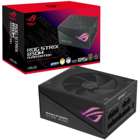 Asus ROG Strix Gold Aura Edition 850W 80 Plus Gold Certified Fully Modular Power Supply