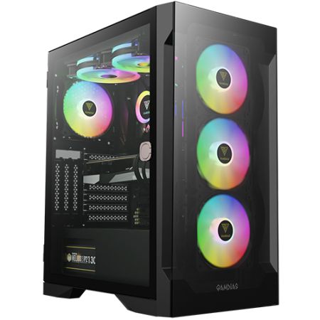 Gamdias Talos E2 Elite Mid-Tower RGB Gaming Case
