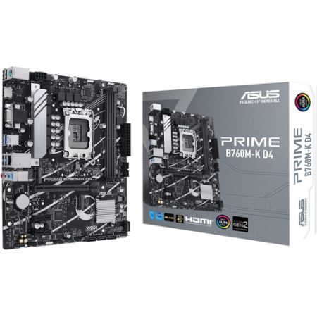 ASUS Prime B760M K D4 DDR4 LGA 1700 Motherboard