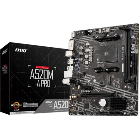 MSI A520M-A PRO Motherboard