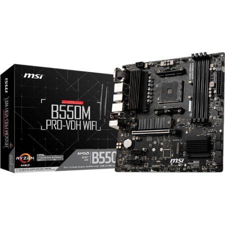 MSI B550M PRO-VDH WIFI DDR4 Motherboard