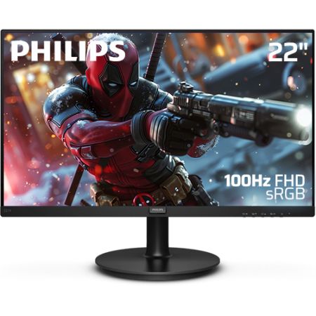 PHILIPS 221V8/94 22" Smart Image LED Monitor
