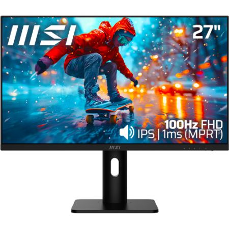 MSI Pro MP273AP 27 inch 100Hz 1ms FHD IPS Slim Frameless Adjustatble Monitor