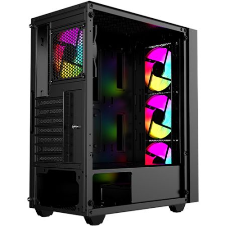 Raidmax Vector V100 RGB Mid-Tower Gaming Case | FEATURING A SLEEK AND MODERN MESH DESIGN