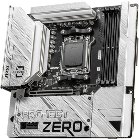 MSI B650M PROJECT ZERO WIFI DDR5 Motherboard