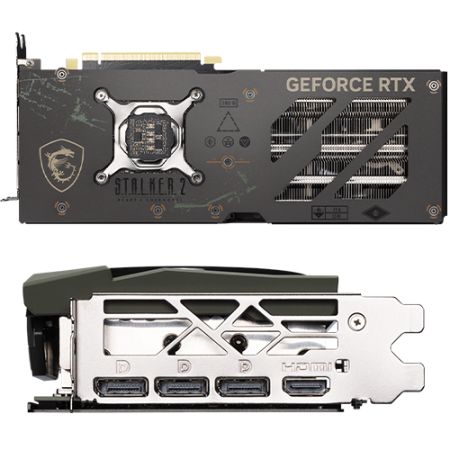 MSI Geforce RTX 4070 TI Super Gaming SLIM 16GB GDDR6X STALKER 2 EDITION Graphics Card