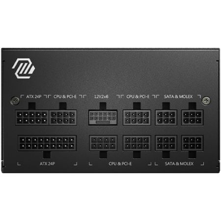 MSI MAG A750GL PCIE5 750 WATT 80 Plus Gold Certified Fully Modular 750W Power Supply