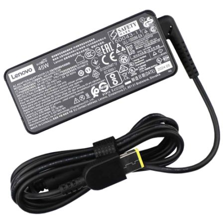 Lenovo 20V 2.25A 45W Yellow square tip USB Charger Adapter