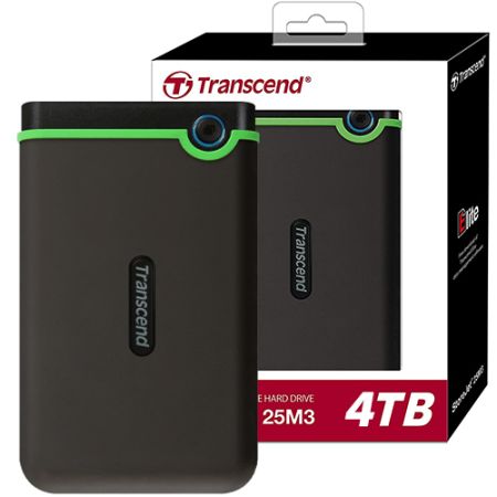 Transcend 4TB StoreJet 25M3 External Hard Disk