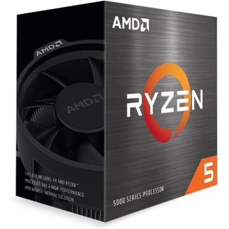 AMD Ryzen 5 5500 Desktop Processor with Wraith Stealth Cooler (6-core | 12-thread, 19 MB cache, up to 4.2 GHz max boost) 