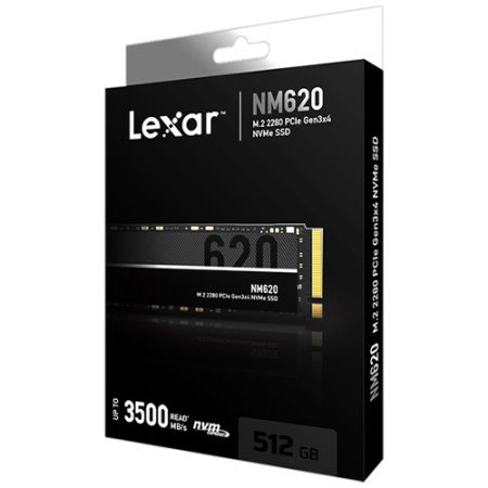 Lexar NM620 512GB M.2 NVMe SSD