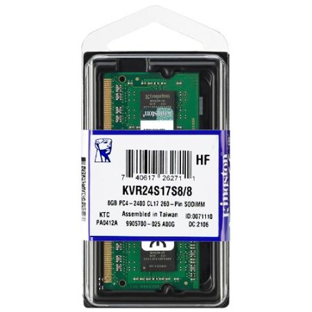 Kingston 8GB PC4 2400MHz DDR4 Laptop Ram