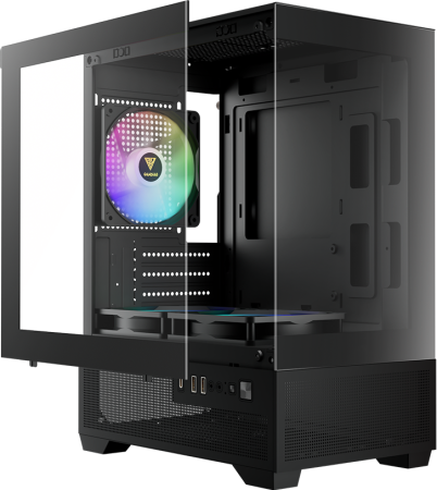 Gamdias Aura GC9M ARGB Micro-Tower Case
