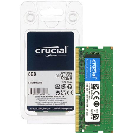 Crucial 8GB DDR4 3200MHz Laptop Ram
