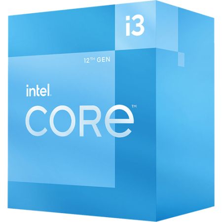 Intel® Core i3-12100 | 12th Gen 12M Cache, up to 4.30 GHz (8 Threads, 4 Cores) LGA1700 Socket Desktop Processor
