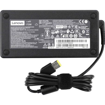 Lenovo 20V 8.5A 170W Yellow square tip USB Charger Adapter