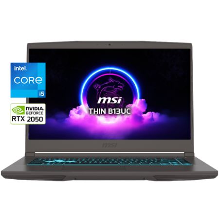 MSI Thin 15 B13UC Core i5 13th Gen RTX 2050 Gaming Laptop
