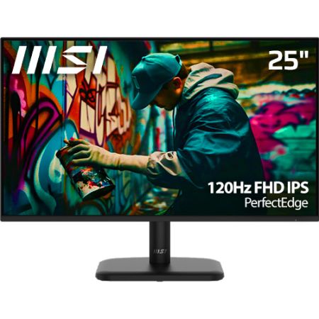 MSI Pro MP251L E2 24.5" Inch 120Hz FHD IPS Ultra Slim Frameless Monitor