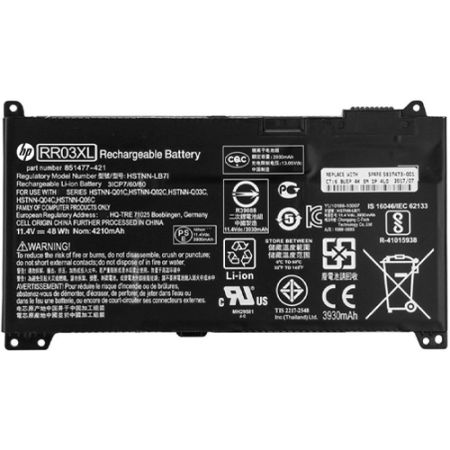 HP RR03XL Laptop Battery for HP ProBook 430 440 450 455 470 G4 HSTNN-PB6W HSTNN-UB7C HSTNN