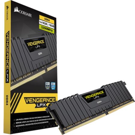 Corsair Vengeance LPX 16GB (1 x 16GB) DDR4 Desktop RAM 3200MHz