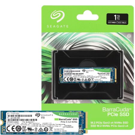 Seagate BarraCuda 1TB M.2 PCIe Gen4 x4 NVMe Internal SSD Drive
