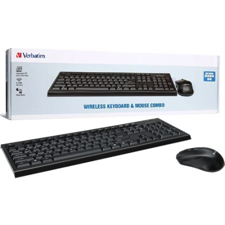 Verbatim Wireless Combo Keyboard and Mouse