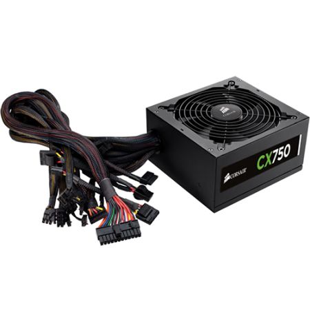 Corsair CX750 750W 80 Plus Bronze Certified Power Supply
